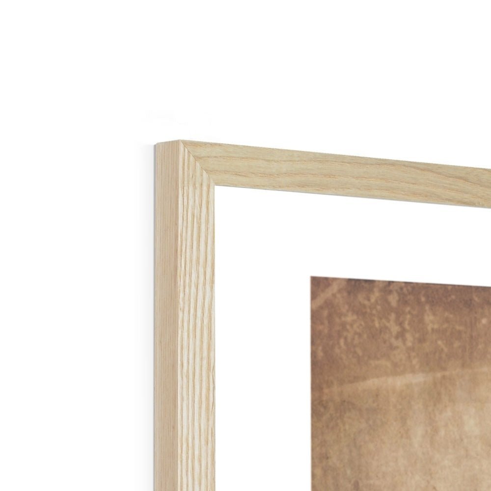 Rare Vintage Korean Minhwa Tiger and Magpie | Classic Mythology Folklore Painting | Cat Lover Home Boho Decor | Cute Kawaii Framed Art Print