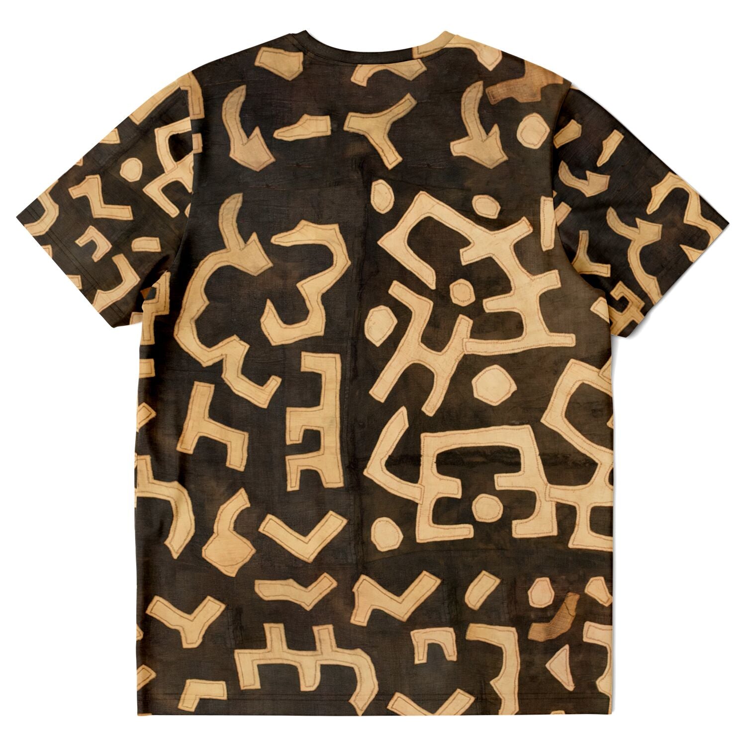 Shamanic Kuba Cloth Traditional Textile | African Spirituality and Sacred Ritual | Graphic Art T-Shirt