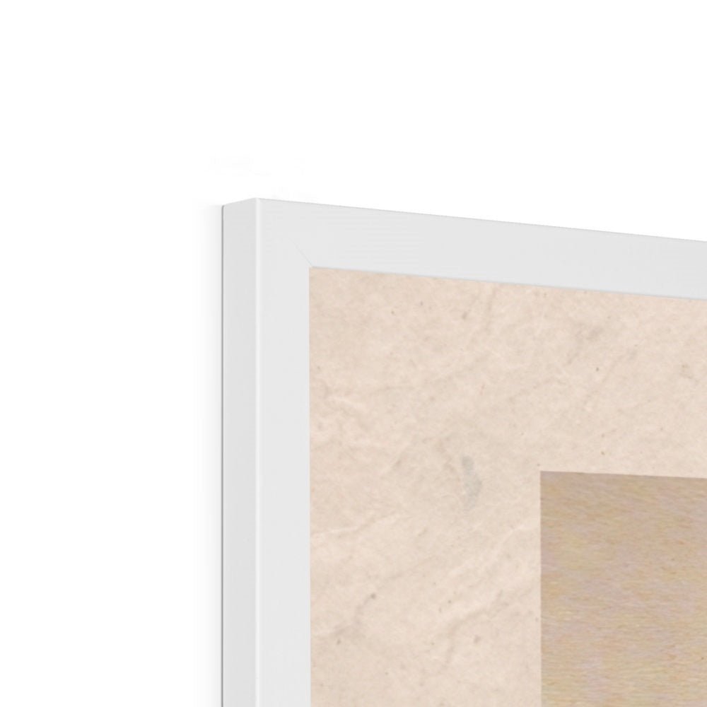 Snake and Melon (Totoya Hokkei) Antique Japanese Ukiyo-e Woodblock Print Edo Period Vintage Serpent Framed Art Print