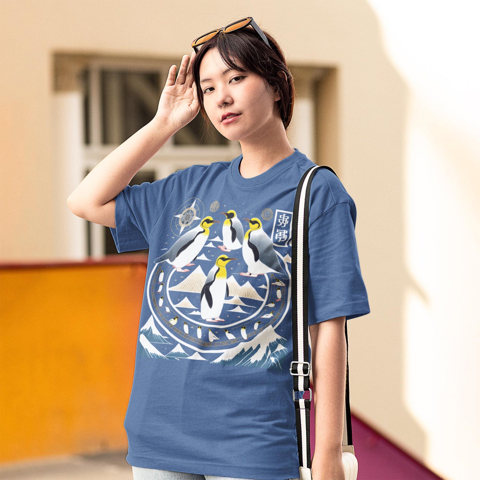 The Year of the Penguin | Alternative Chinese Zodiac, Astrology, I Ching Divination | Cute Kawaii Conservation Graphic Art T-Shirt