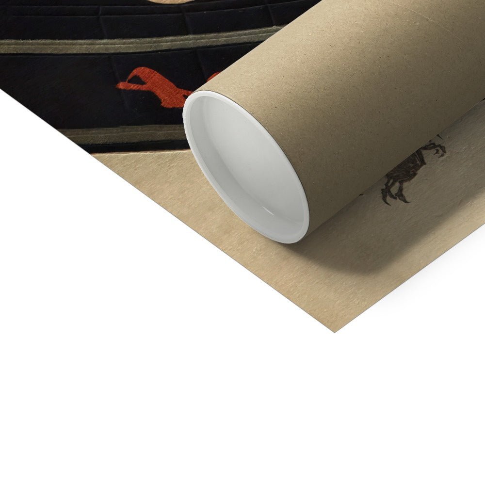 Totoya Hokkei: Cuttlefish | Marine Life Octopus | Hokusai Japanese Edo Woodblock Cute Kawaii Undersea Fine Art Print