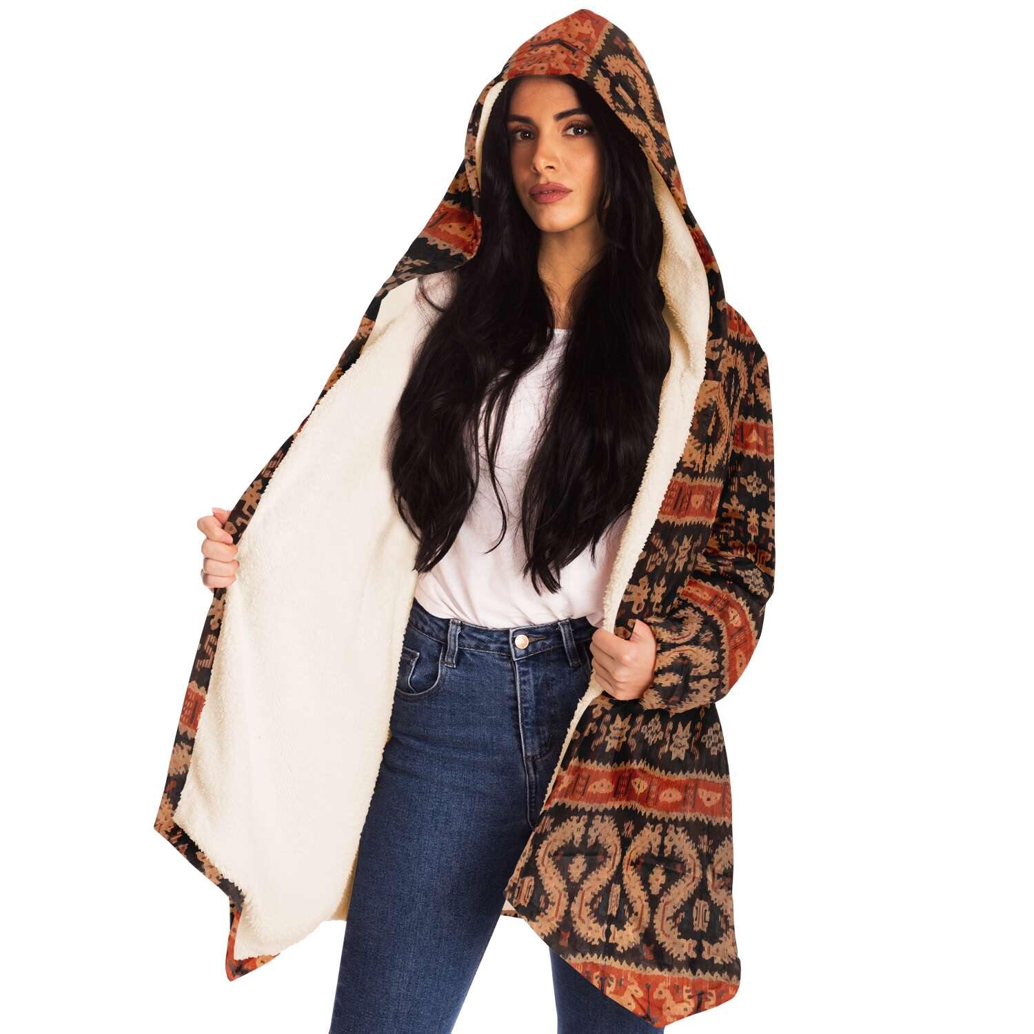 Traditional Ikat Unisex Dream Cloak (Indonesia)