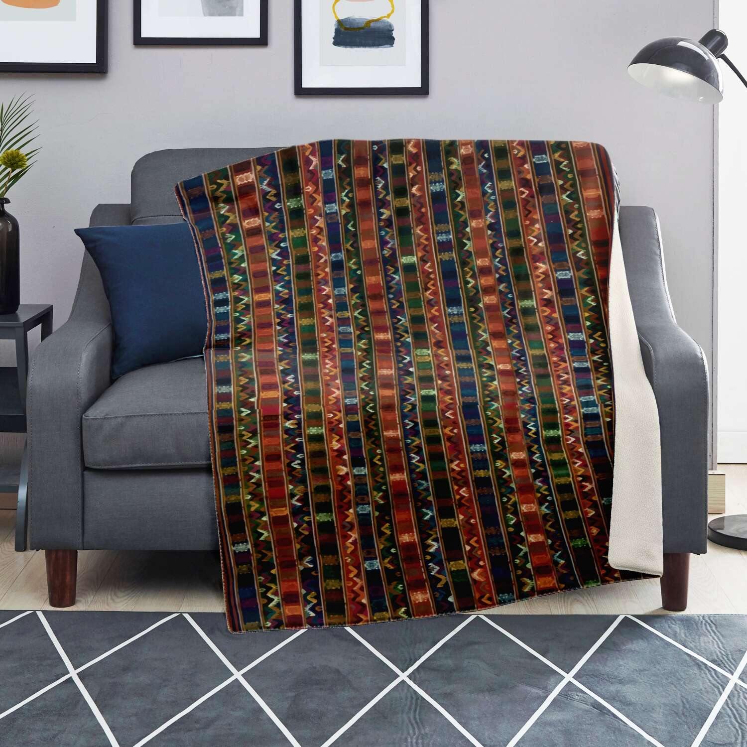 TRADITIONAL KIRA DESIGN, BHUTAN | Sherpa Fleece Blanket