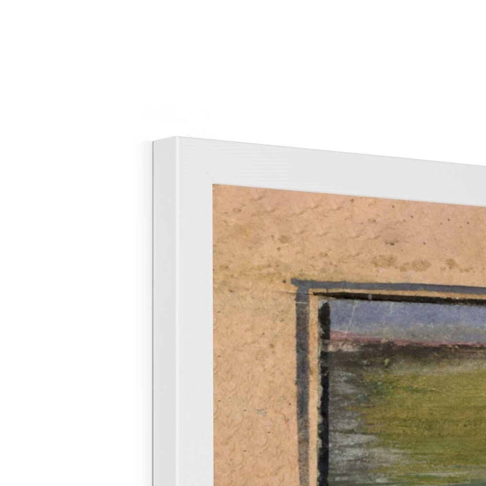 Vishnu Churning of the Ocean of Immortality | Devas and Asuras, Mount Mandara | Divine Hindu Mythology | Superb Framed Art Print