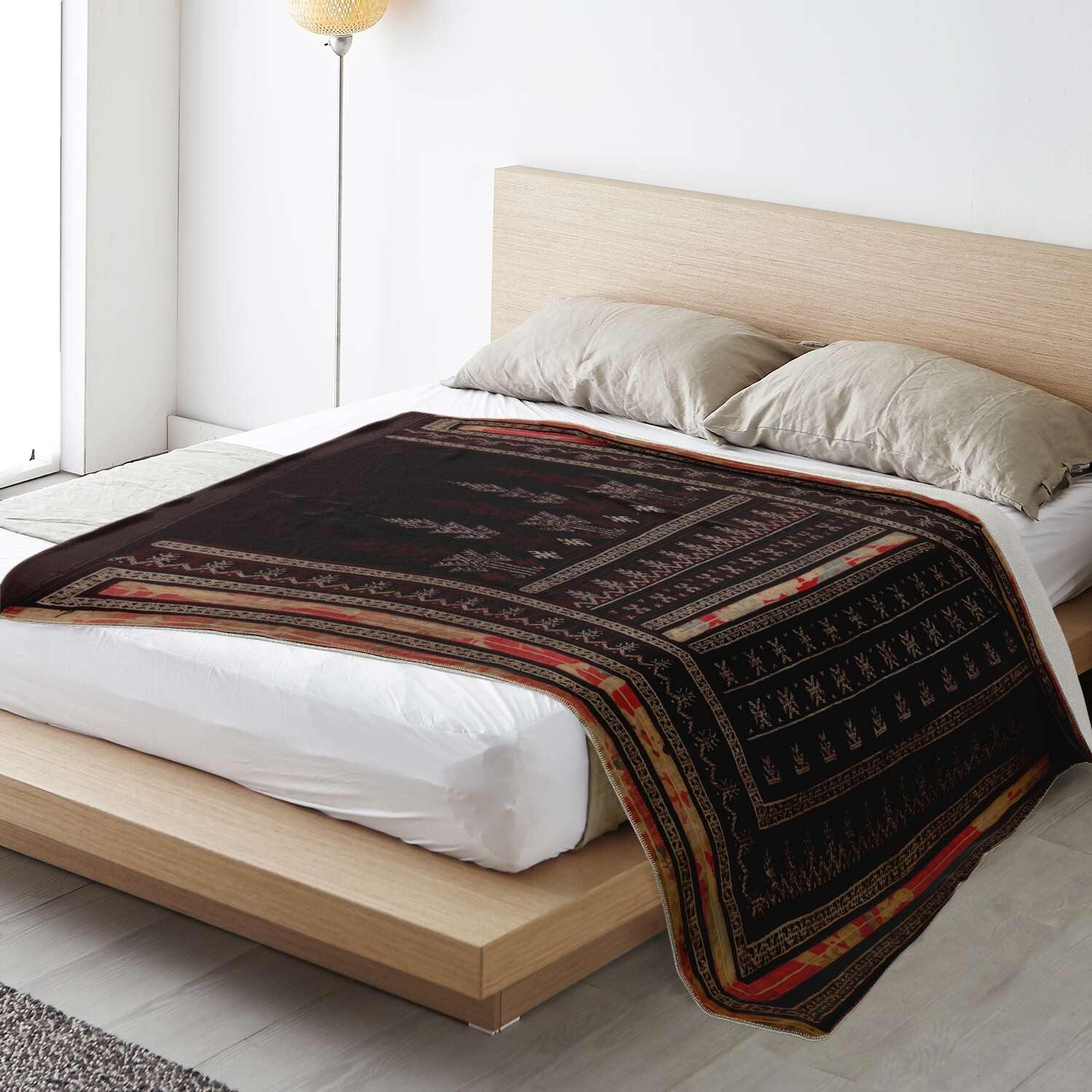 Yao Culture Traditional Design (SE Asia) | Sherpa Fleece Blanket