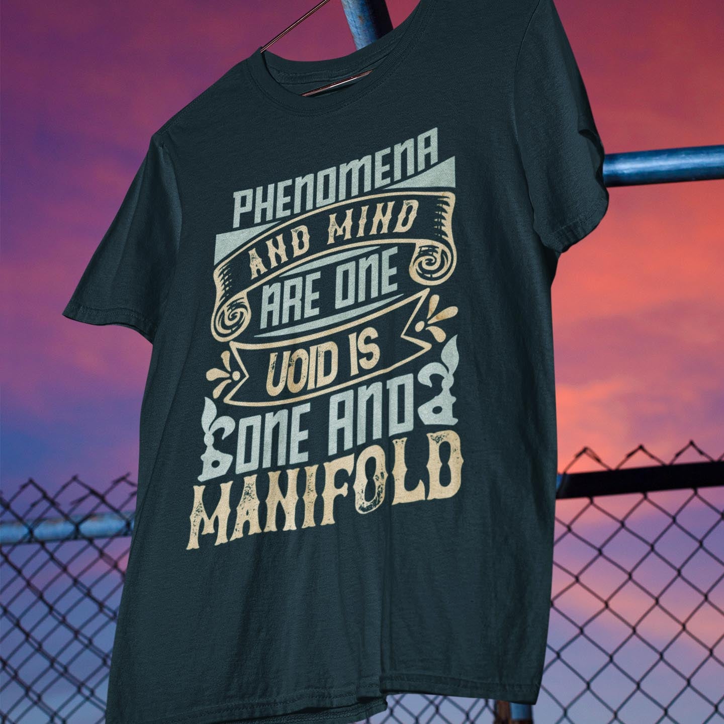 Zen Interbeing Emptiness Void Wisdom | Buddhist Diamond Sutra | Thich Nhat Dharma Heart Mind Graphic Art T-Shirt