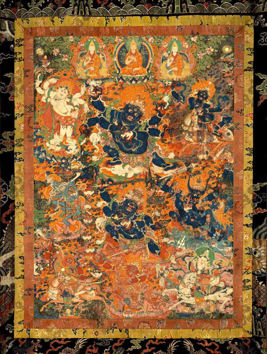 Diverse Forms of Mahakala and other Protectors