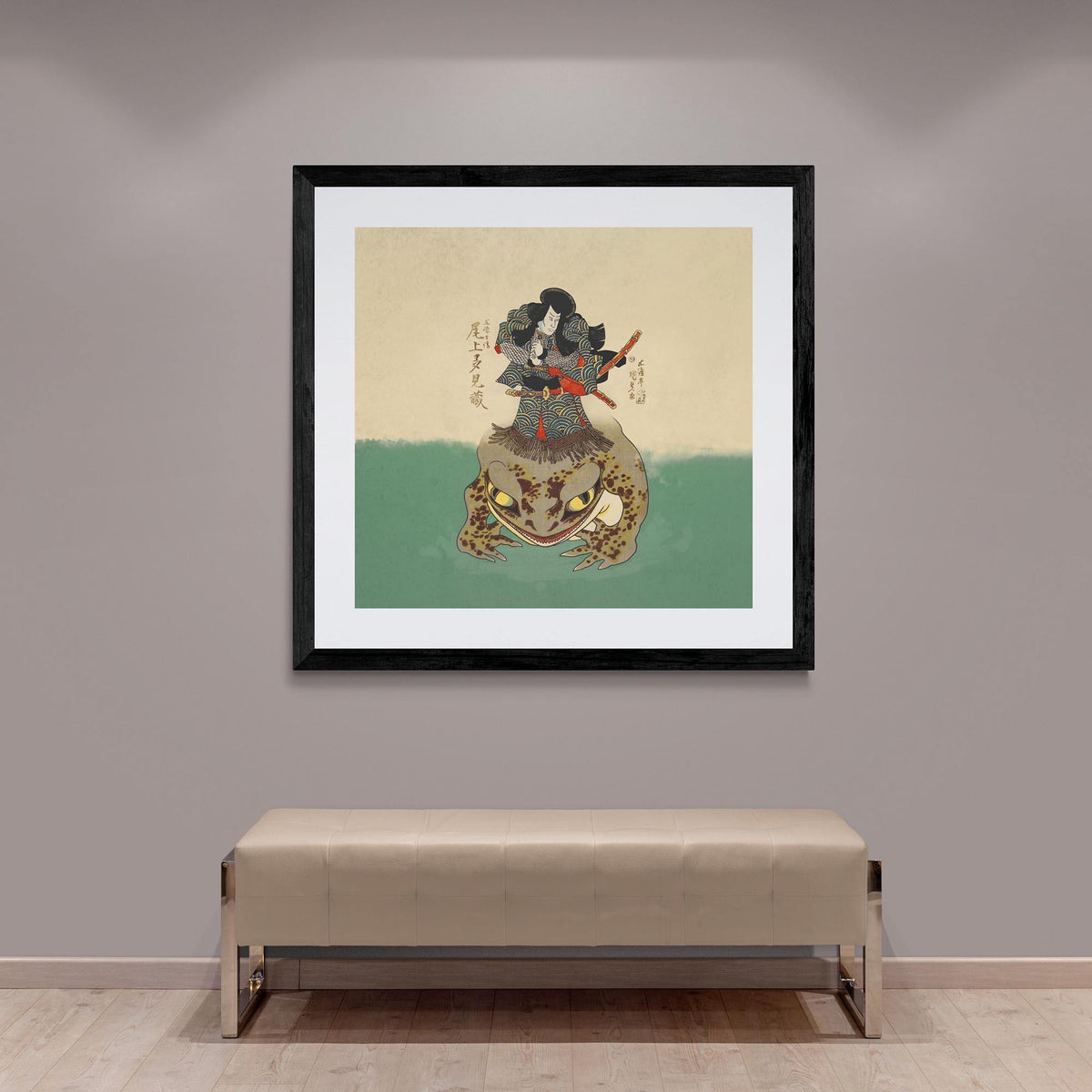 Framed Print ACTOR ONOE TAMIZO II AS TENJIKU TOKUBEI | Framed Print