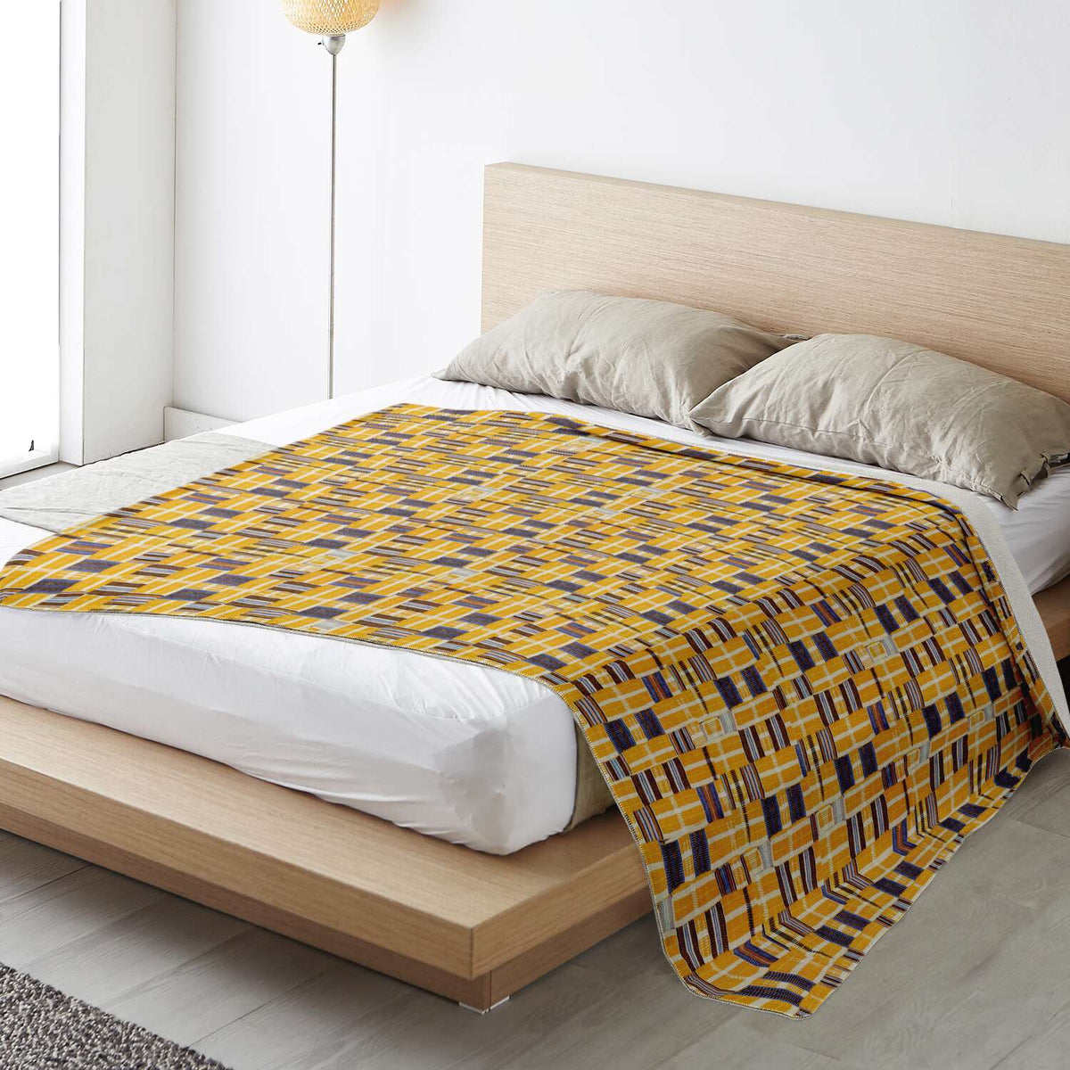 African Blanket: Kente Cloth Design (Asante)