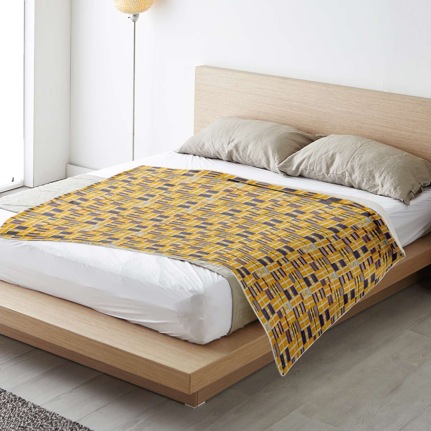 African Blanket: Kente Cloth Design (Asante)