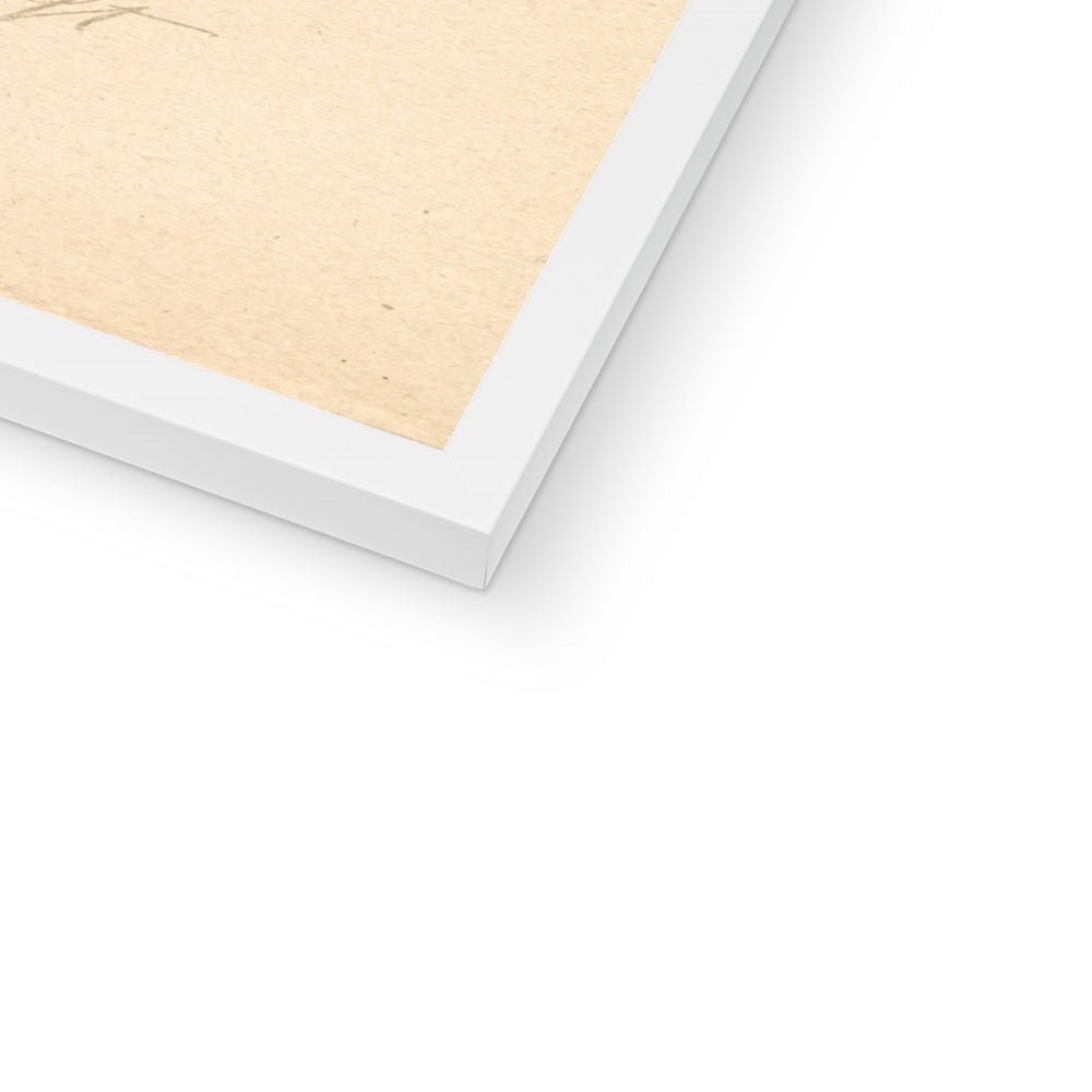 Alfred Kubin, Wissenschaft | 19th-Century Surreal Symbolist Lithograph | Grotesque Fantasy Occult Chimp Monkey Ape Framed Art Print