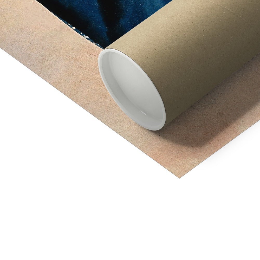 Ancient Hanuman Revealing Rama (Vishnu) and Sita in His Heart Vedic Hindu Folk Art Antique Giclée Fine Art Print