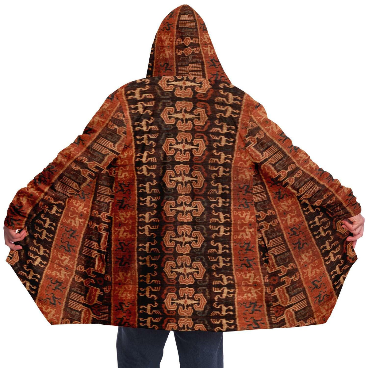 Dream Cloak Antique Balinese Batik Unisex Dream Cloak Sacred Surreal