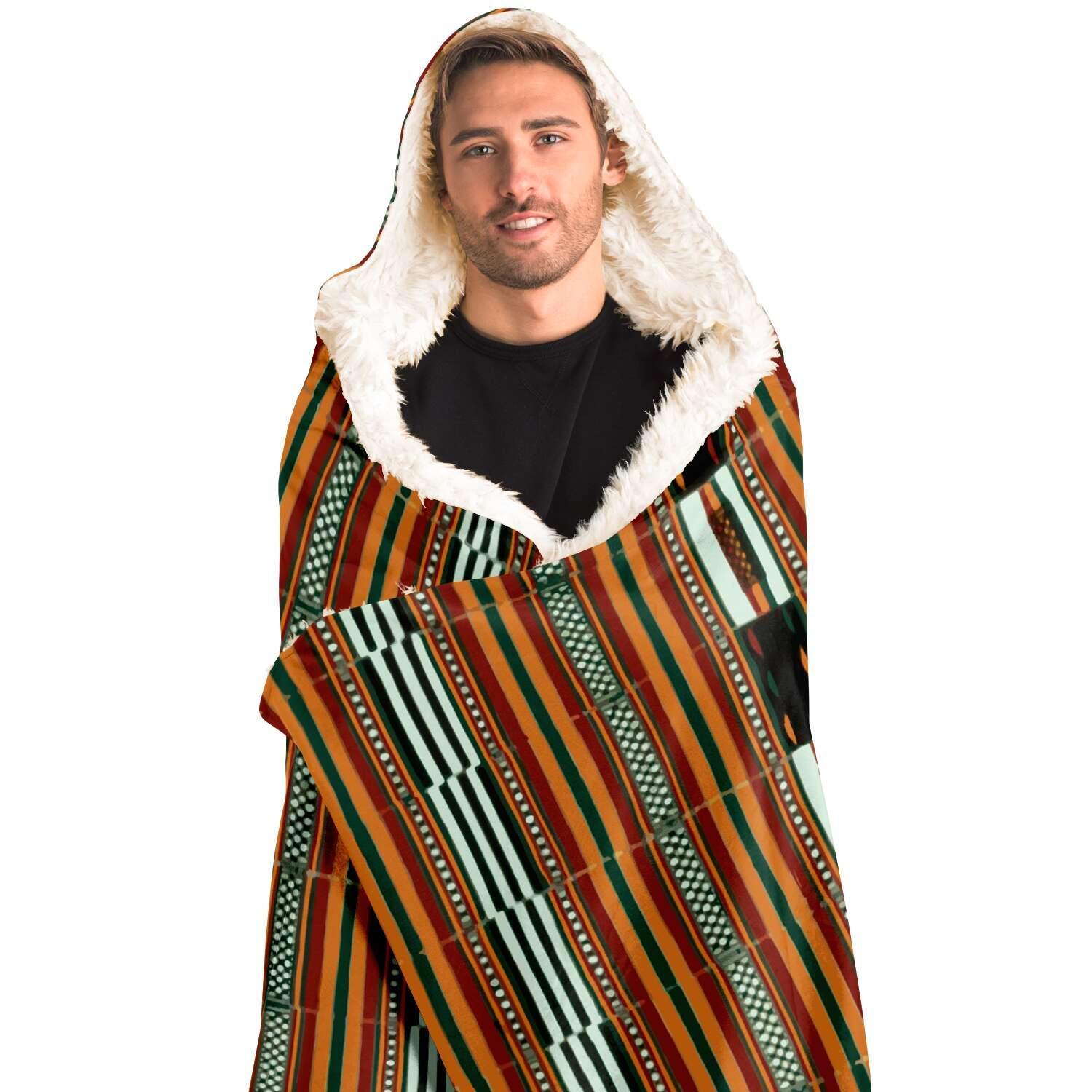 Antique Gao Culture Hooded Blanket, Timbuktu