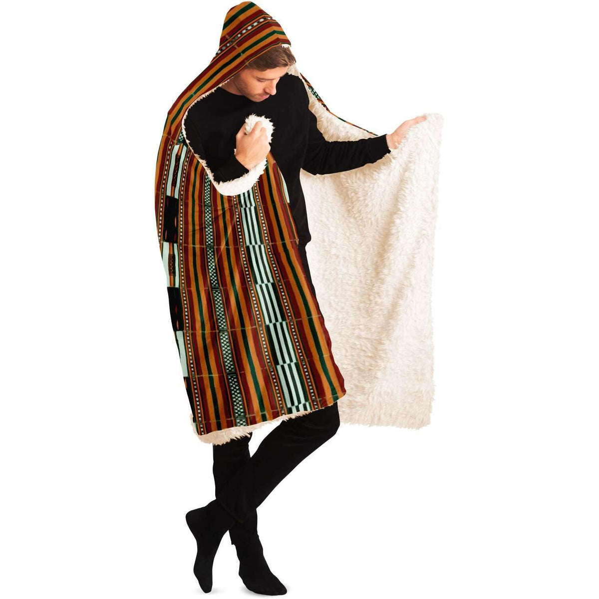 Antique Gao Culture Hooded Blanket, Timbuktu