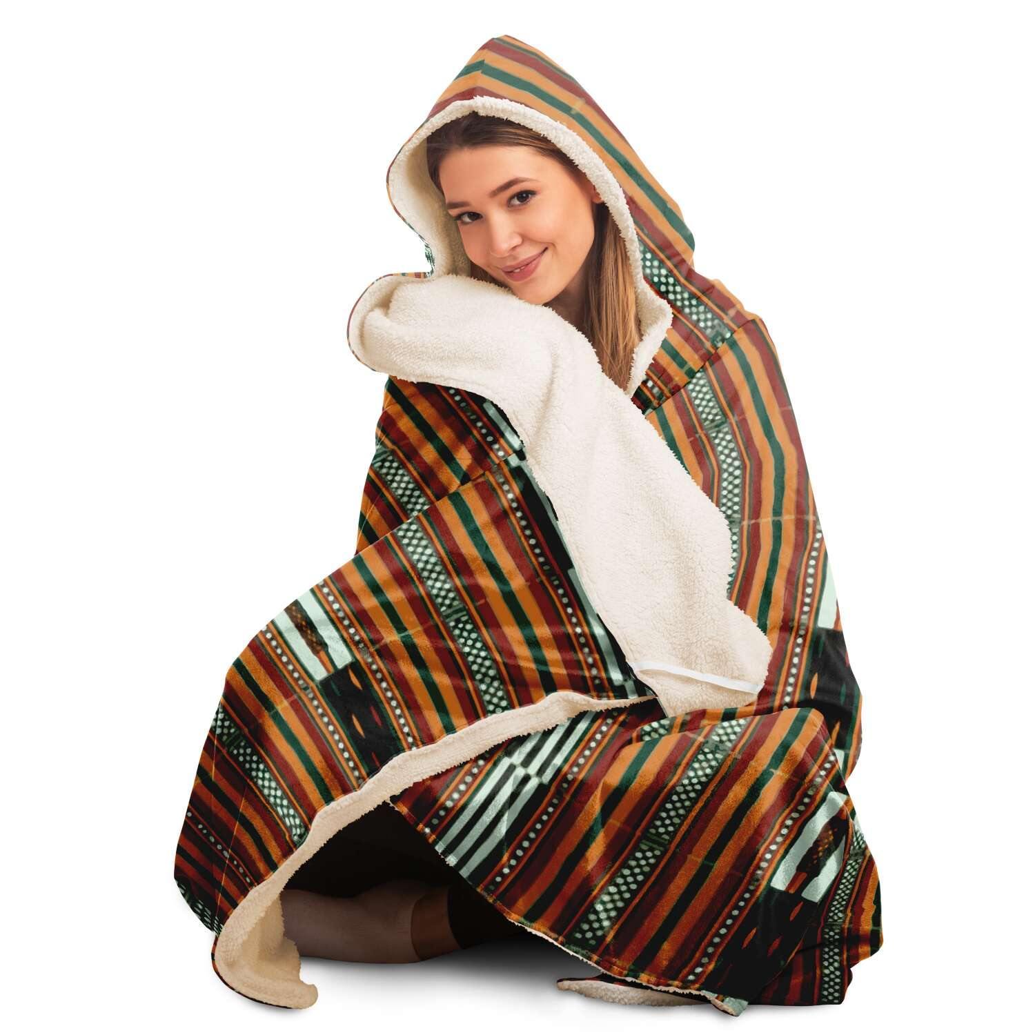 Antique Gao Culture Hooded Blanket, Timbuktu