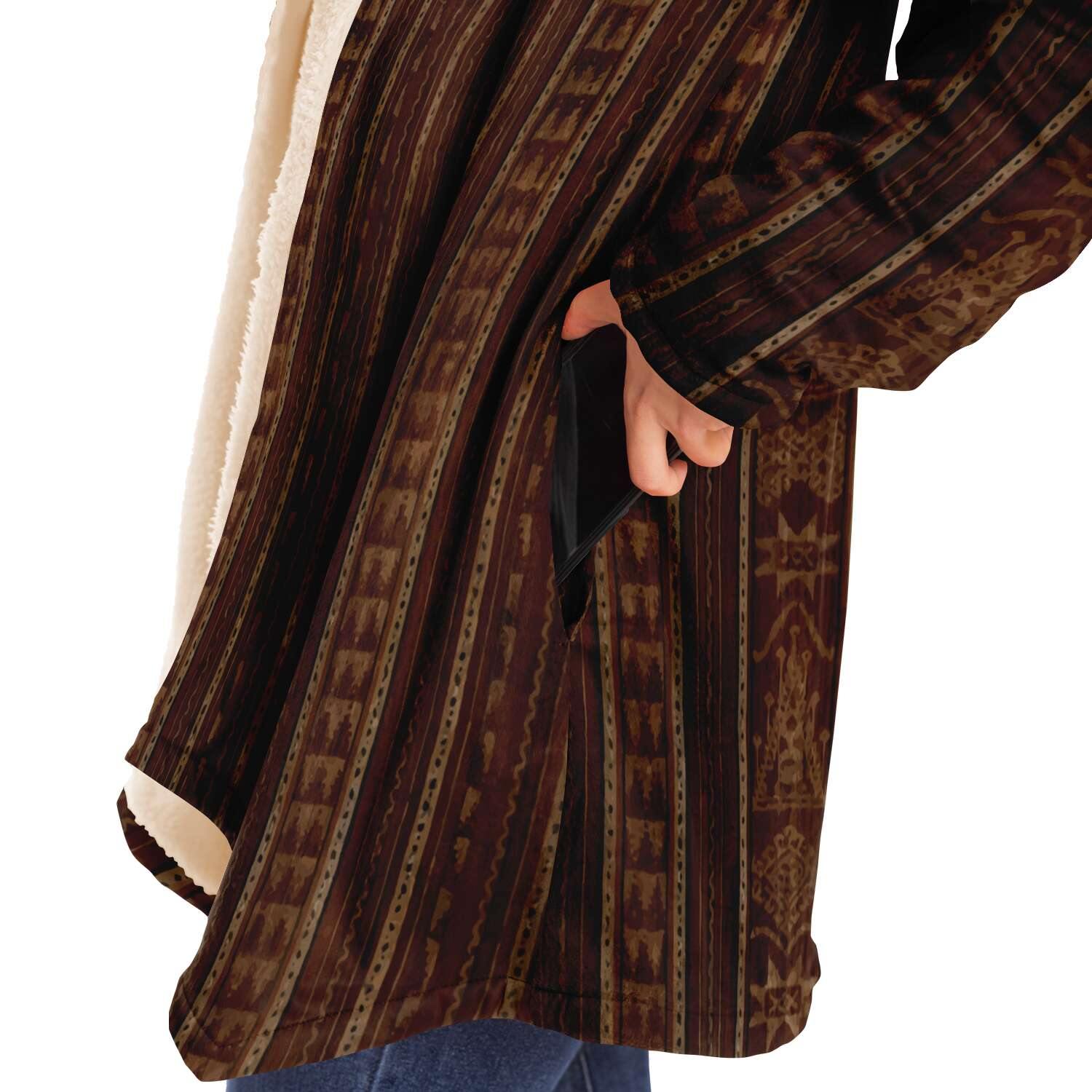 ANTIQUE INDONESIAN IKAT  Unisex  Dream Cloak