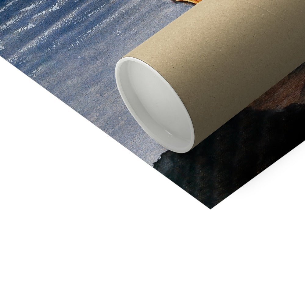 Antique Lana Thai Elephant Mermaid Surreal Vintage Giclee Fine Art Print