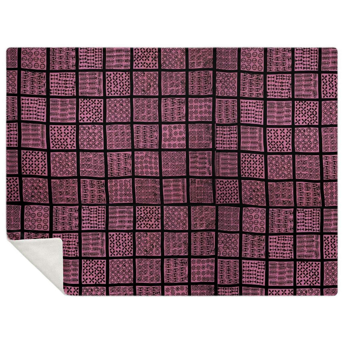 Ashante Culture Traditional Design (Ghana) | African Fleece Blanket