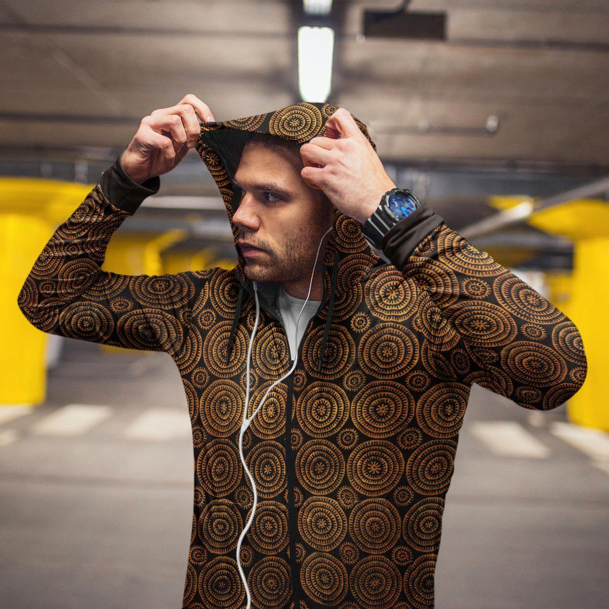 Bamana Culture Traditional (Mali) | Unisex Tribal Hoodie