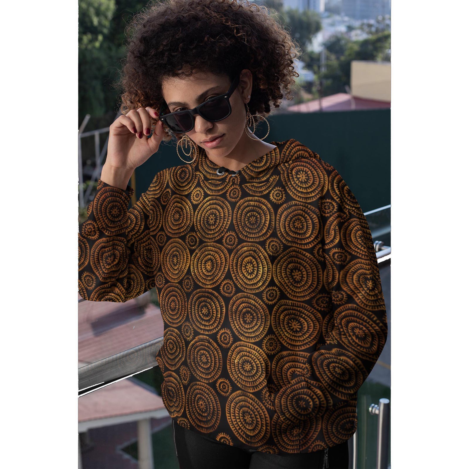 Bamana Culture Traditional (Mali) | Unisex Tribal Hoodie