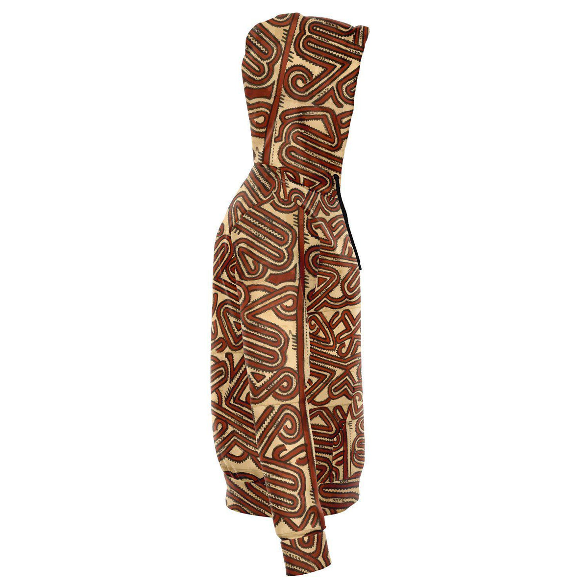 Baruga Culture Textile Design (Papua New Guinea) | Tribal Hoodie