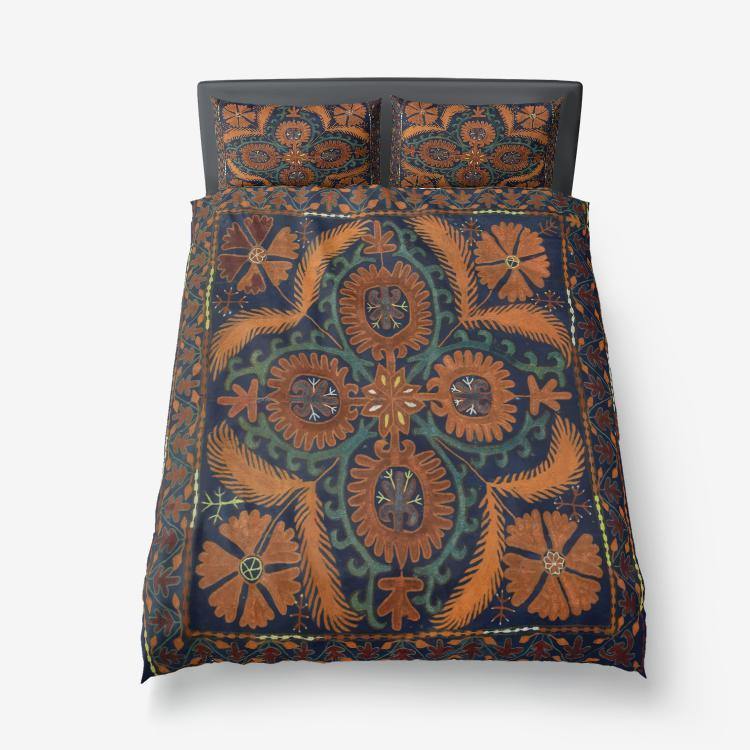 Bedding Set: 19th-Century Kyrgyz Traditional Design