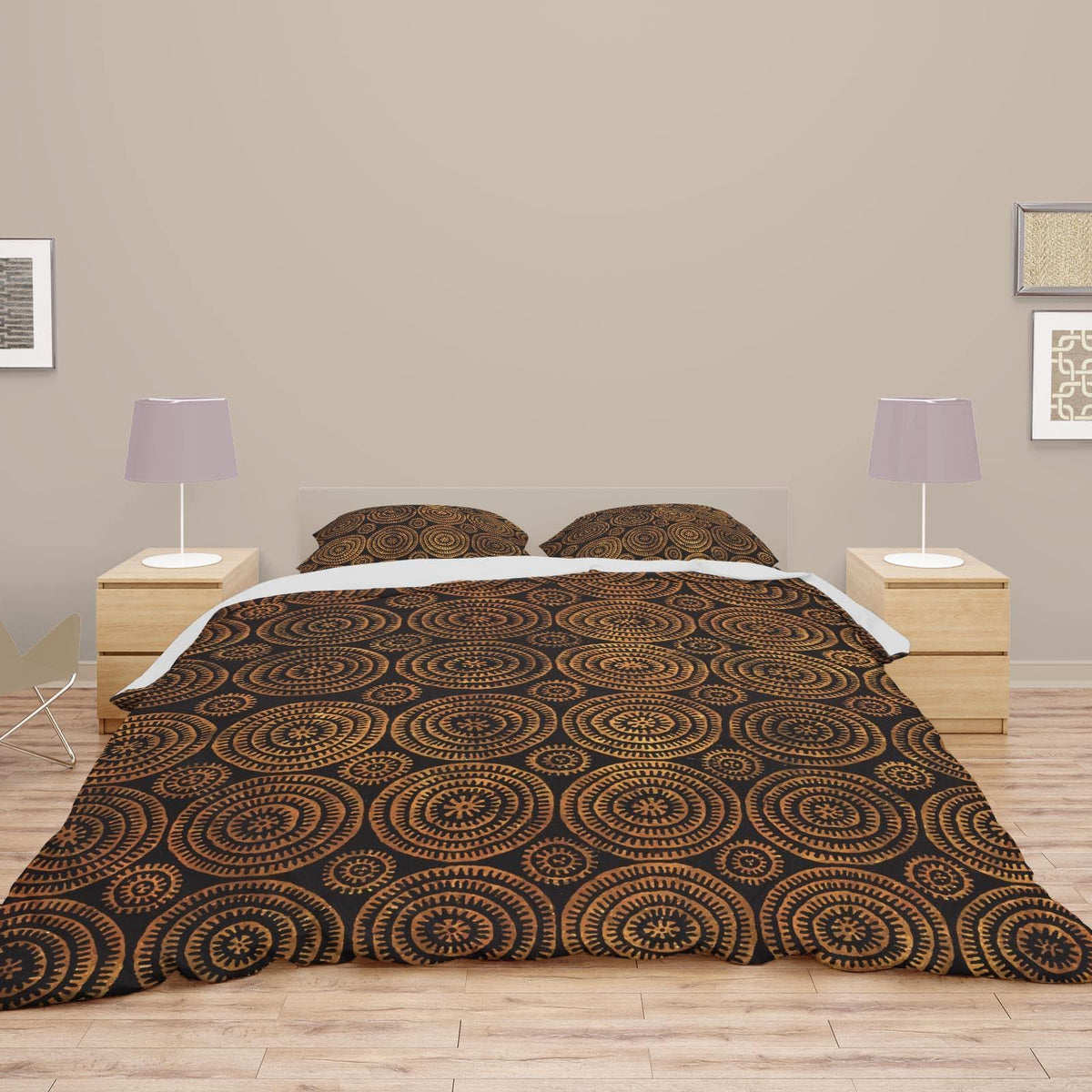 Bedding Set, African Bamana Culture Design