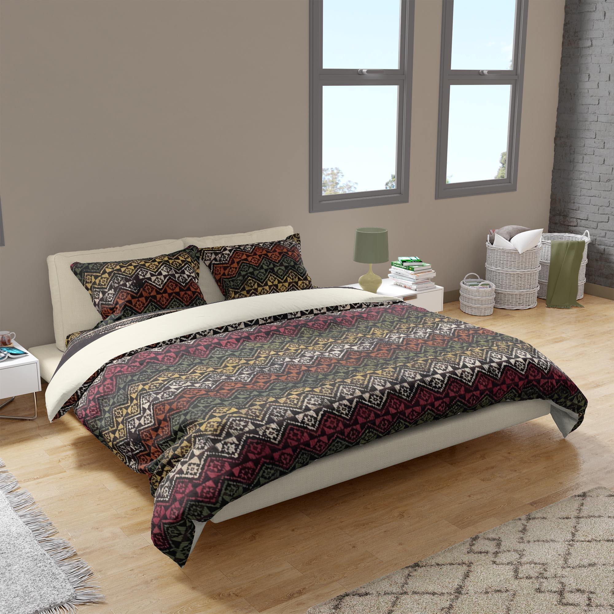Bedding sets US Full Bedding Set, African Banjara Culture Design