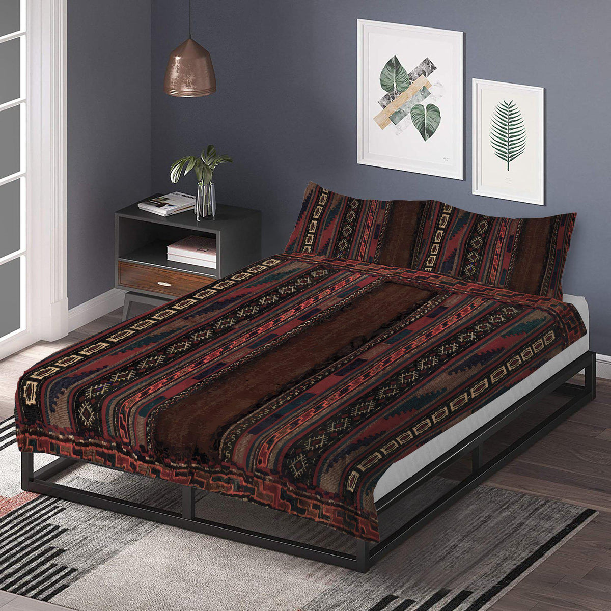 Bedding Set, Antique Afghan Camel Bag Design