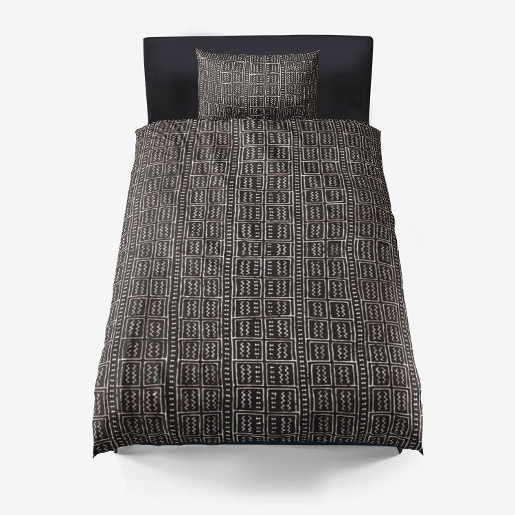 Bedding Set, Bogolan Mali African Design