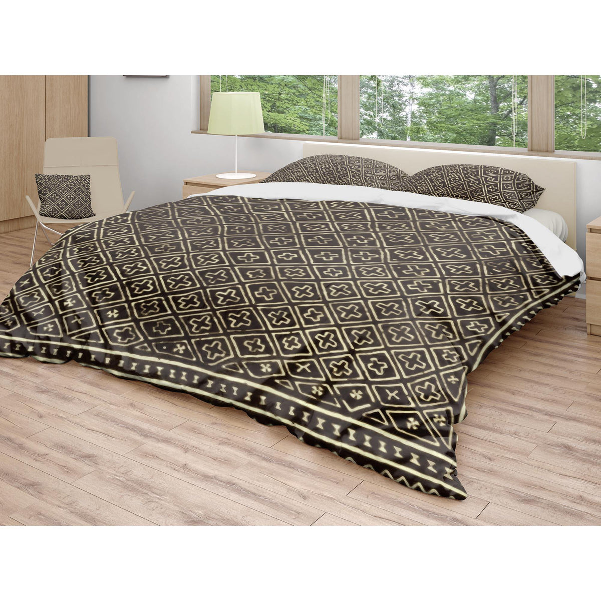 Bedding sets US Full Bedding Set, Bogolan Mali African Design