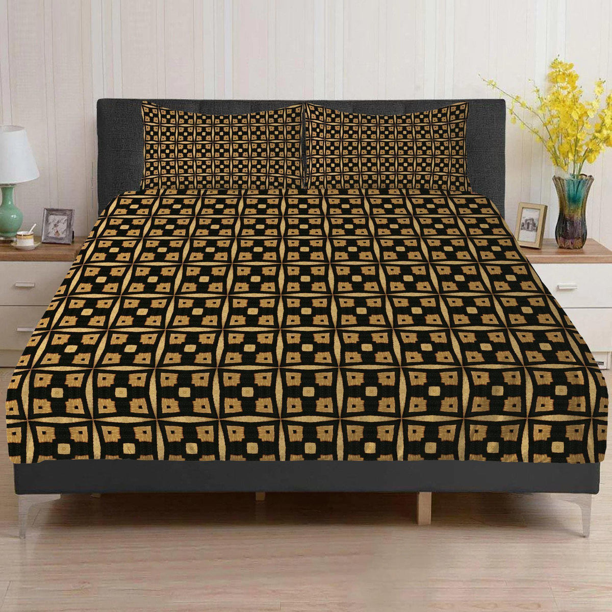 Bedding sets US Full Bedding Set, Bogolan Mali African Design