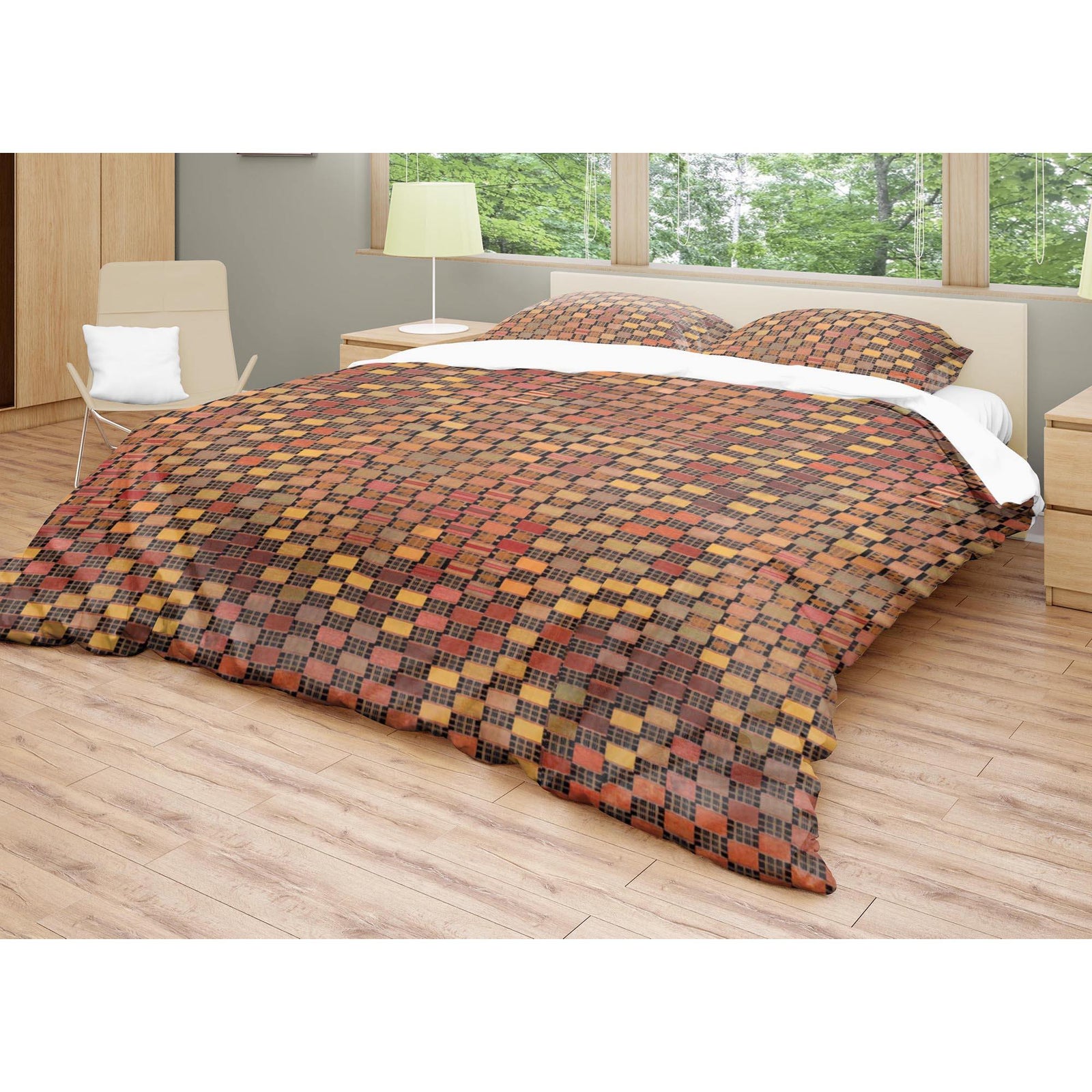 Bedding Set, Ewe Cultural Design