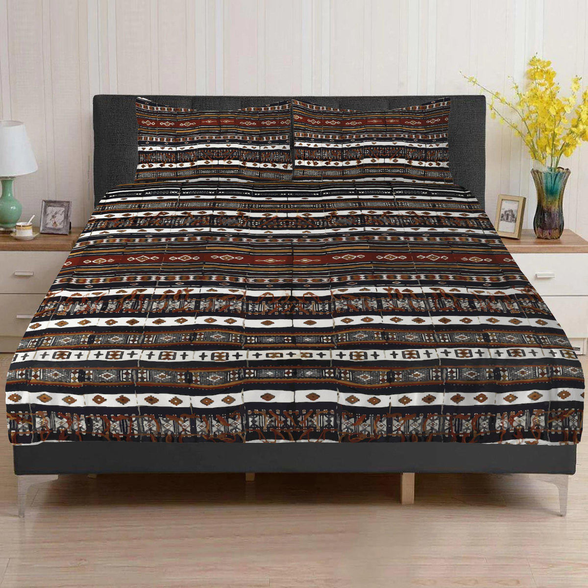 Bedding Set, Fulani Culture Design