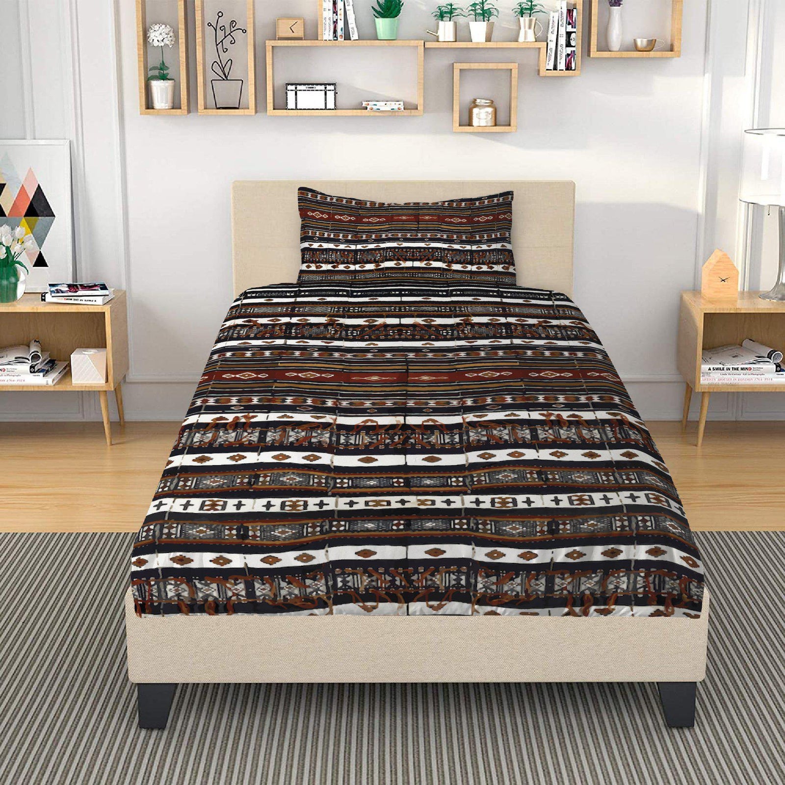 Bedding Set, Fulani Culture Design
