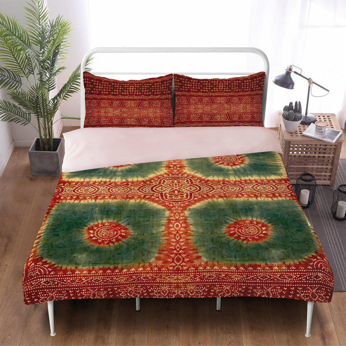 Bedding sets US Full Bedding Set, India Patori-Style Antique Design