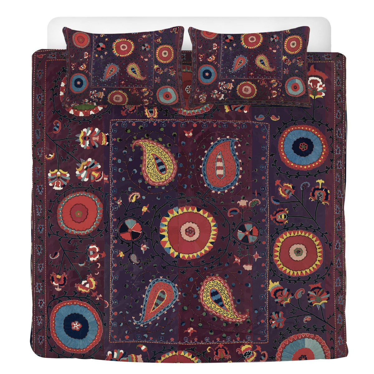 Bedding Set, Suzani Culture Tribal Design