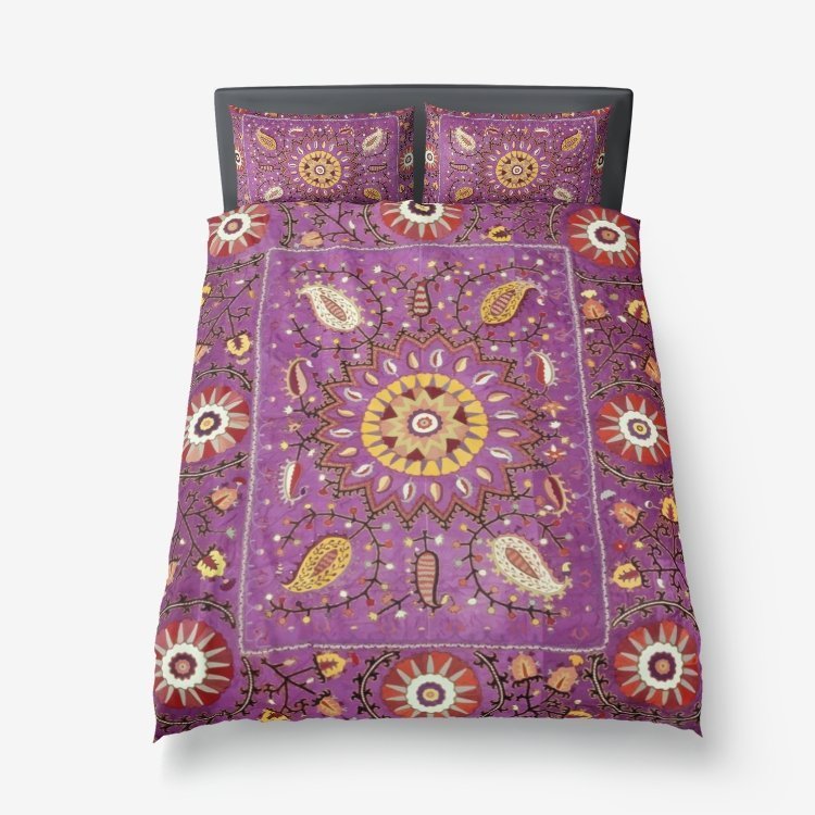 Bedding Set, Suzani Culture Tribal Design