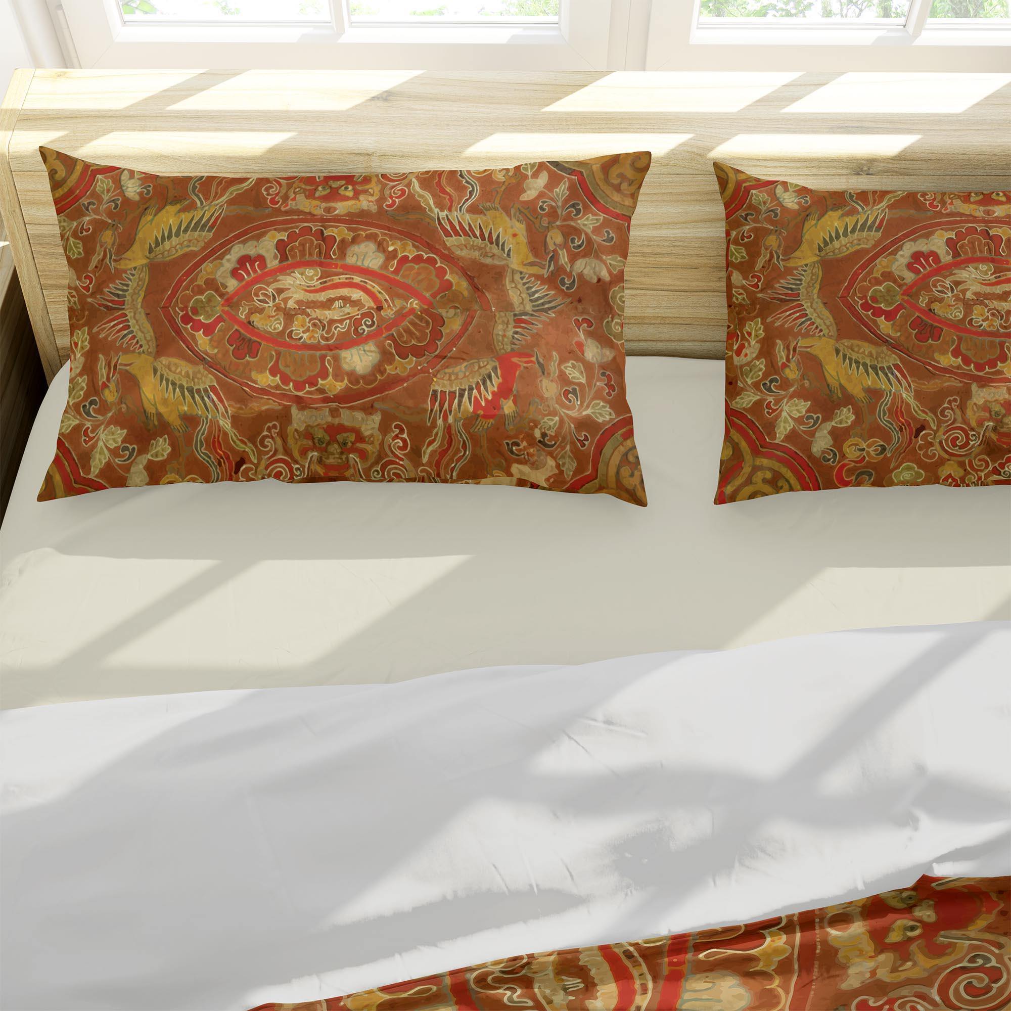 Bedding Set, Tikhep Bhutan Antique Design