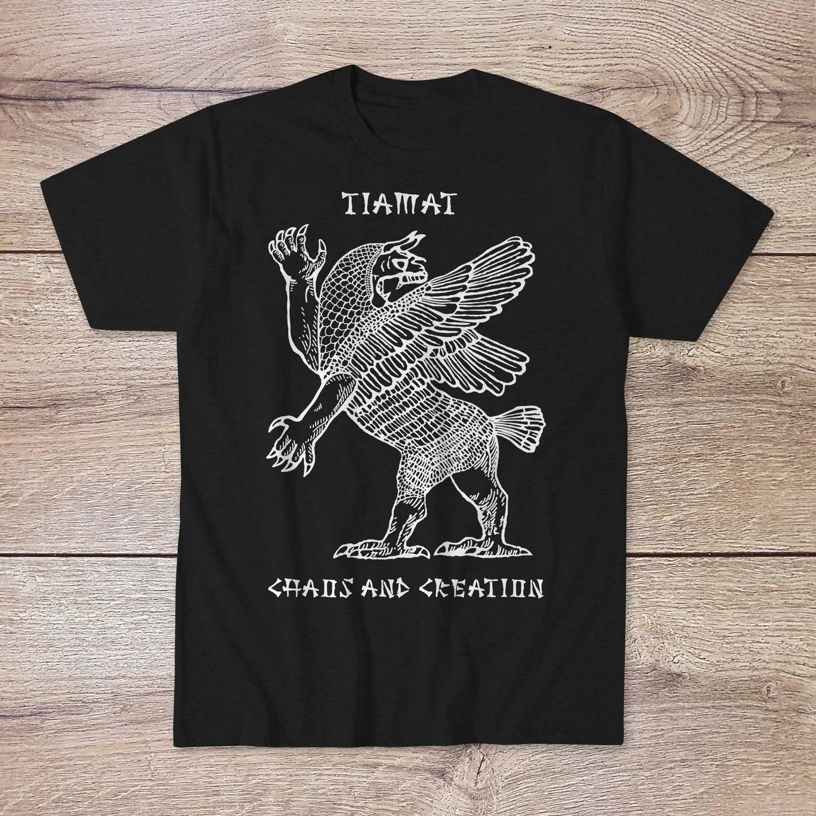 Tiamat Mythology: Chaos and Creation Goddess | Babylonian, Sumerian, Mesopotamian Mythology T-Shirt