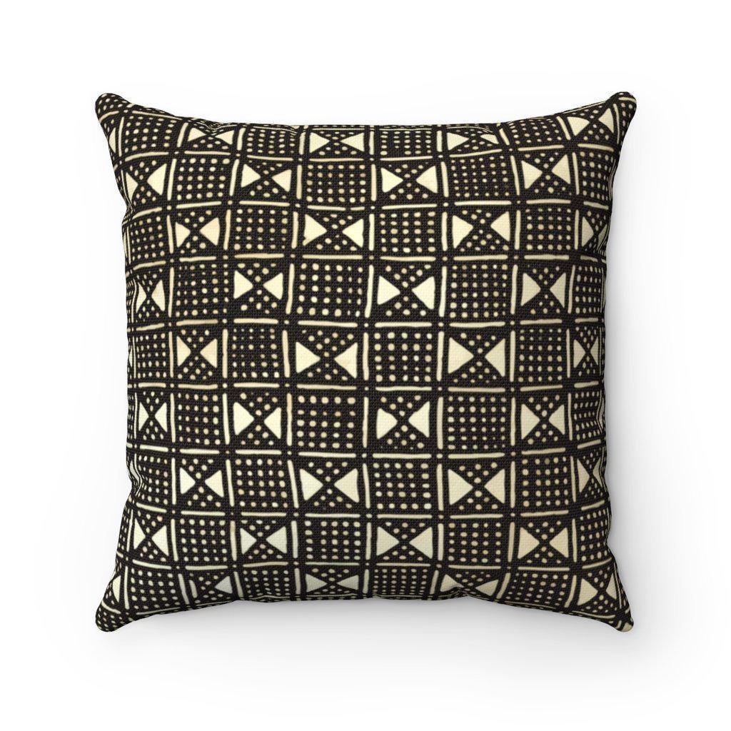 Bogolan (Mali) Inspired Modern Tribal Pillows | Various Sizes