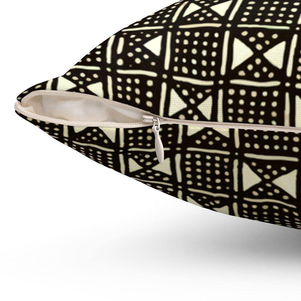 Bogolan (Mali) Inspired Modern Tribal Pillows | Various Sizes