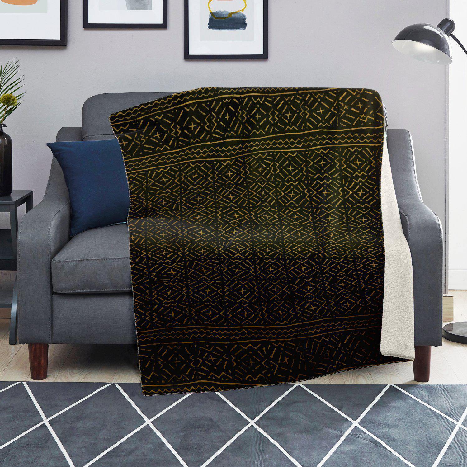 BOGOLAN (MALI) TRADITIONAL DESIGN | African Blanket