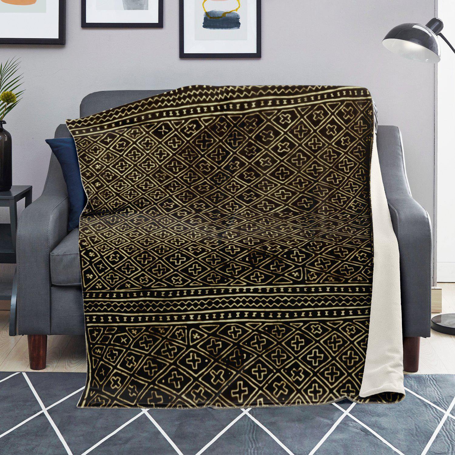 BOGOLAN (MALI) TRADITIONAL DESIGN | African Blanket