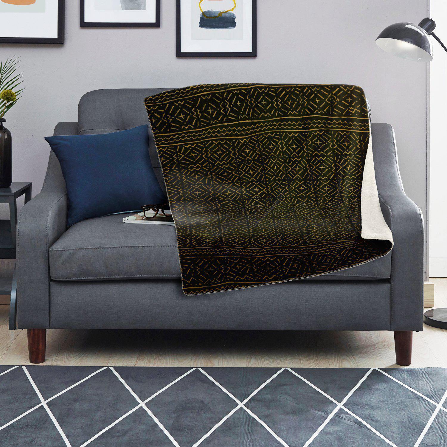 BOGOLAN (MALI) TRADITIONAL DESIGN | African Blanket