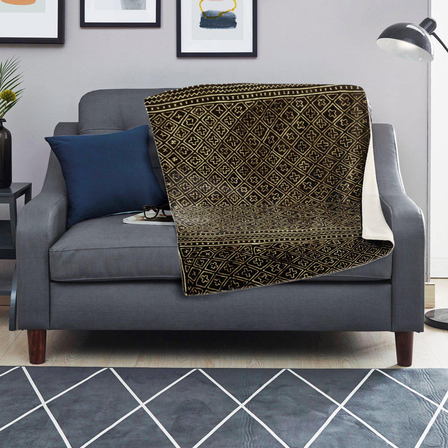BOGOLAN (MALI) TRADITIONAL DESIGN | African Blanket