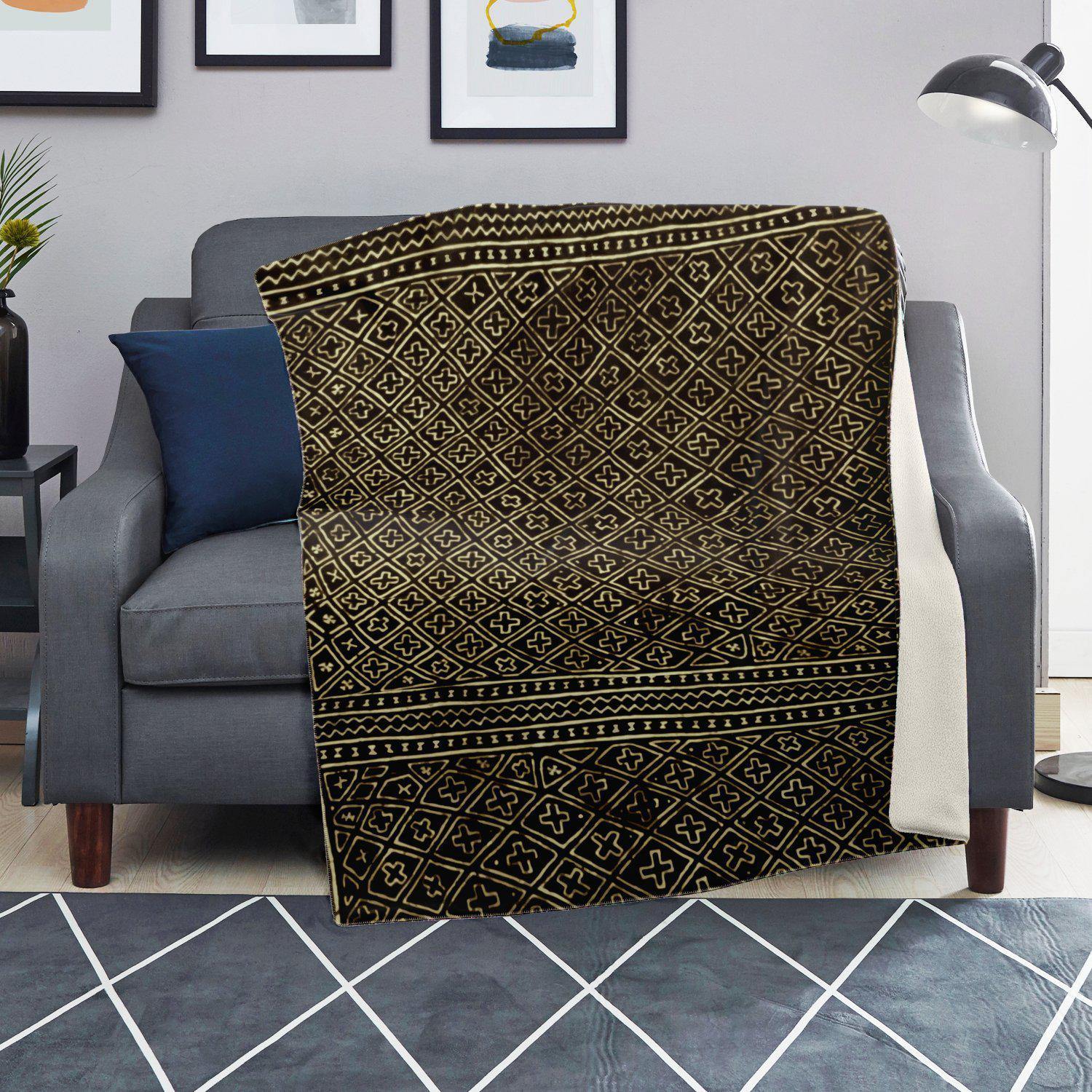 BOGOLAN (MALI) TRADITIONAL DESIGN | African Blanket