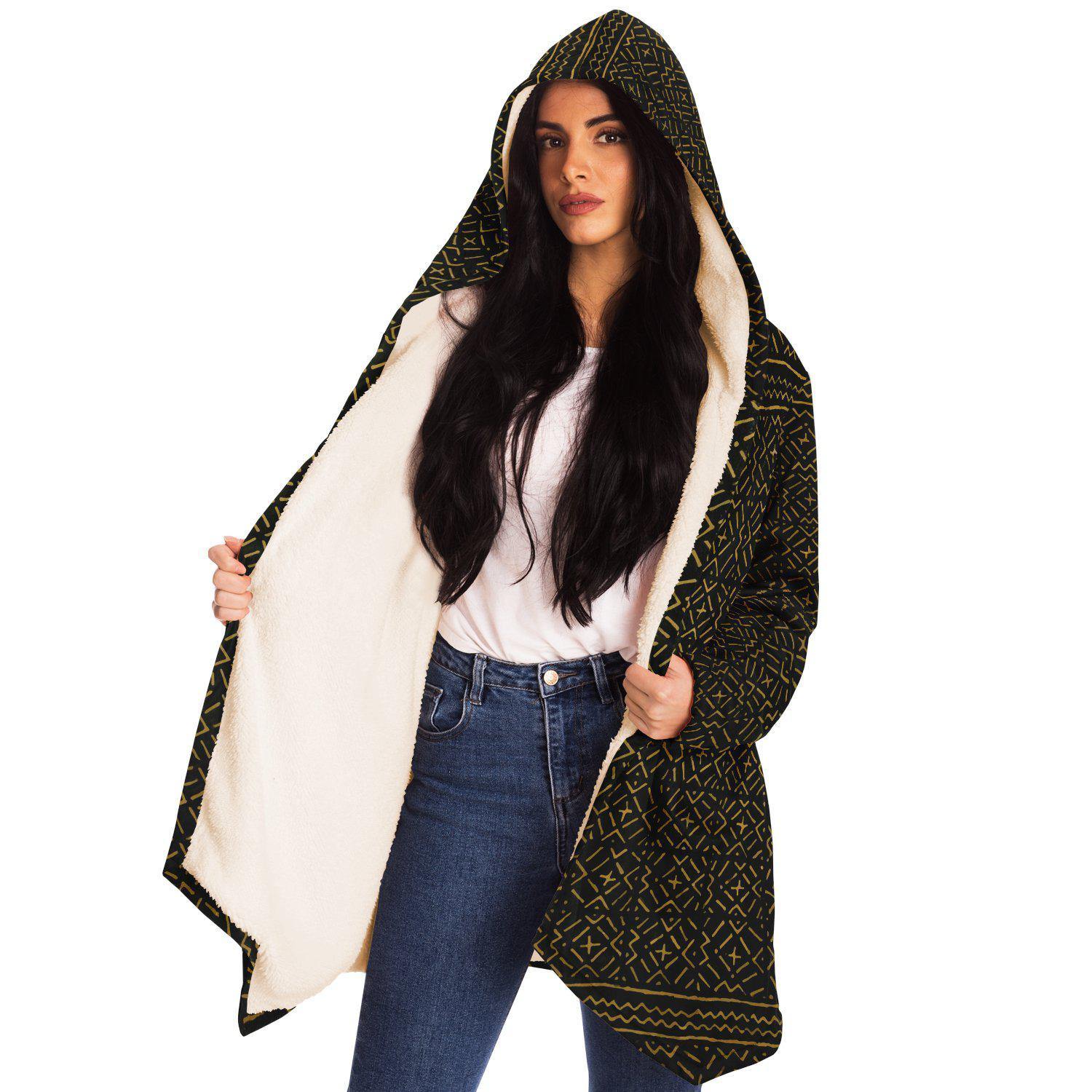 Bogolan (Mali) Tribal Unisex Traditional Spiritual Ritual Dream Cloak