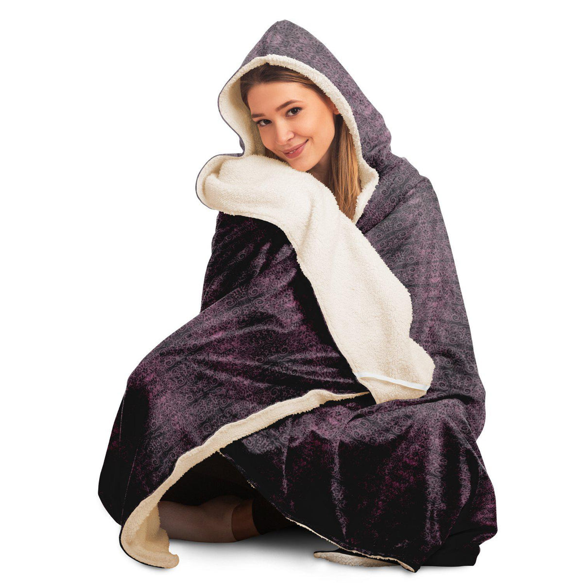 Byzantine Contemporary Hooded Blanket
